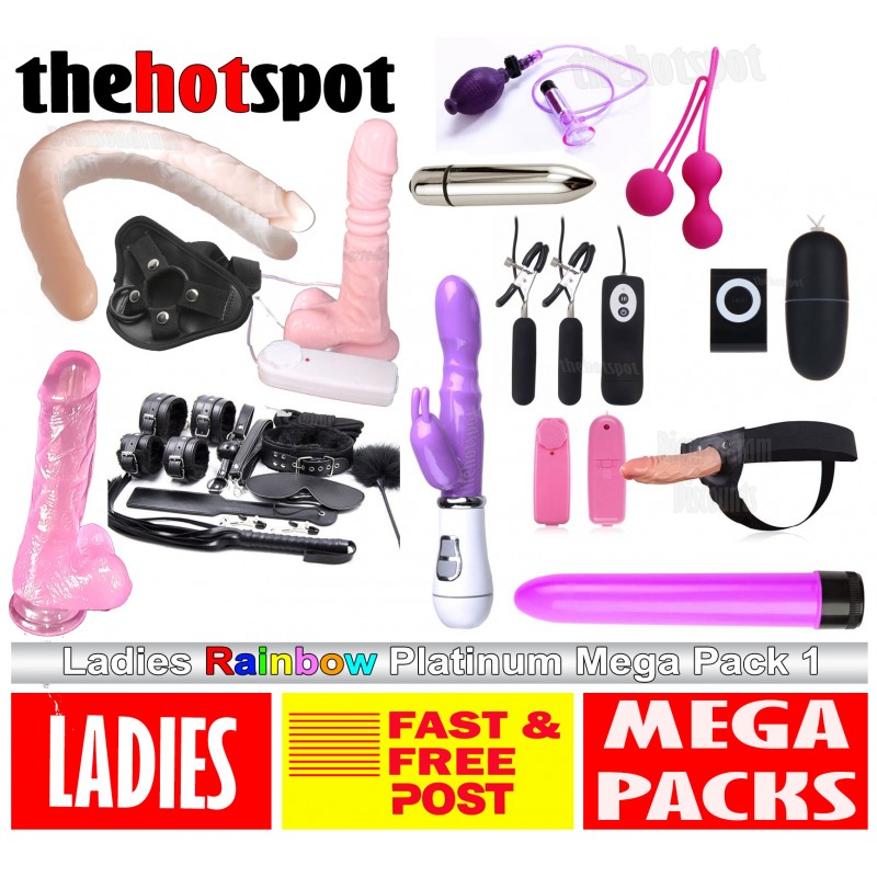 GAY LADIES COUPLES PLATINUM PACK 1 SEX TOY MEGA PACK